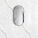 OTTI NOOSA BLACK OVAL MIRROR 900X450MM
