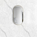 OTTI NOOSA GOLD OVAL MIRROR 900X450MM