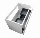 OTTI NOOSA MATTE WHITE 900MM SINGLE BOWL FLOOR STANDING VANITY
