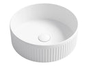 OTTI OXFORD ROUND GLOSS WHITE BASIN 395MM