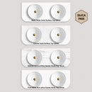 OTTI HAMPSHIRE SATIN WHITE 1800MM CURVE DOUBLE BOWL WALL HUNG VANITY