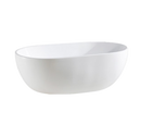 POSEIDON OLIVIA FREE STANDING BATHTUB GLOSS WHITE (AVAILABLE IN 1000MM, 1300MM ,1530MM AND 1690MM)