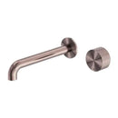 NERO Opal Progressive Wall Basin/Bath Set 120-260mm Spout