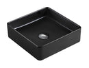 POSEIDON FINE CERAMIC BASIN MATTE BLACK 360MM