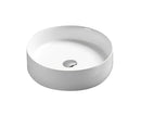 POSEIDON FINE CERAMIC BASIN ULTRA SLIM GLOSS WHITE 394MM