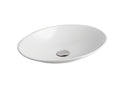 POSEIDON ABOVE COUNTER BASIN GLOSS WHITE 510MM