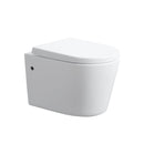 POSEIDON AVIS RIMLESS WALL HUNG PAN GLOSS WHITE