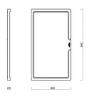 ABEY BAMBOO SLIDING CHOPPING BOARD