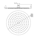 Bella Vista Mica Round Shower Head