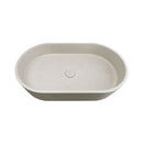 OTTI CLAYTON OVAL ABOVE COUNTER BASIN CONCRETE LINEN 600MM
