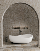 CETO WAVERLY FREESTANDING BATHTUB MATTE WHITE 1800MM