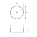 OTTI RADIUS ROUND BASIN MCARRA 360MM