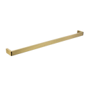 IVANO Series Square Brushed Yellow Gold Single Towel Rail 800mm