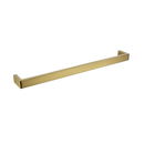 IVANO Series Square Brushed Yellow Gold Single Towel Rail 600mm