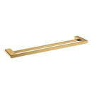 VOG Series Brushed Yellow Gold Double Towel Rail 600mm
