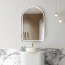 OTTI ARCHIE NATURAL OAK LED SHAVING CABINET 900MM