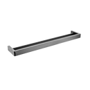 IVANO Series Square Gun Metal Grey Double Towel Rail 600mm