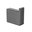 IVANO Series Square Gun Metal Grey Robe Hook