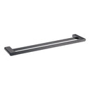 VOG Series Gun Metal Grey Double Towel Rail 800mm