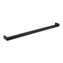 IVANO Series Square Black Single Towel Rail 800mm