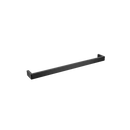 IVANO Series Square Black Single Towel Rail 600mm