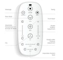 LAFEME SESTO SMART TOILET WALL HUNG PACKAGE W/ AUTOFLUSH GLOSS WHITE