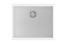 530 x 460 x 200mm Carysil Enigma 100S Single Bowl Granite Kitchen/Laundry Sink Top/Flush/Under Mount