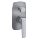 Norico Bellino Brushed Nickle Wall Mixer Diverter