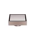 NERO 100mm Square Tile Insert Floor Waste with 50mm/80mm outlet