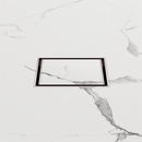 NERO 100mm Square Tile Insert Floor Waste with 50mm/80mm outlet