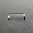NERO 100mm Square Tile Insert Floor Waste with 50mm/80mm outlet