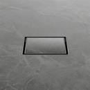 NERO 100mm Square Tile Insert Floor Waste with 50mm/80mm outlet