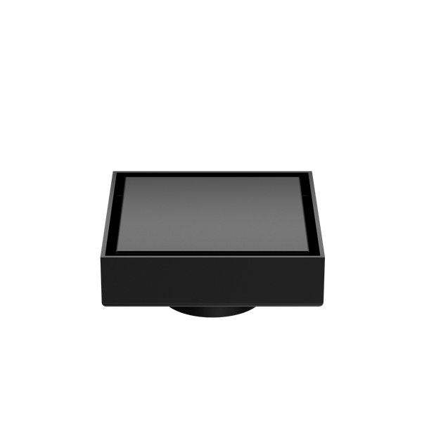NERO 100mm Square Tile Insert Floor Waste with 50mm/80mm outlet