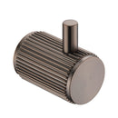 Bella Vista Mica Dusk Bronze Fluted Robe Hook
