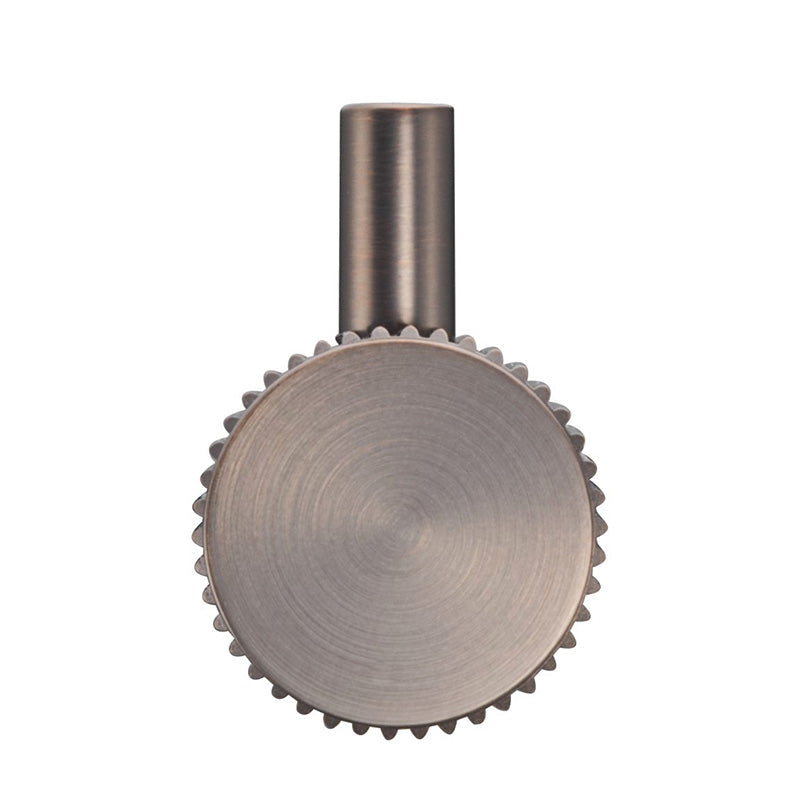 Bella Vista Mica Dusk Bronze Fluted Robe Hook