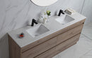 Aulic Max Timber Look Free Standing Vanity 600mm