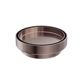 NERO 130MM ROUND TILE INSERT FLOOR WASTE 100MM OUTLET