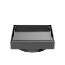 NERO 130MM Square Tile Insert Floor Waste 80/100mm Outlet