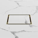 NERO 130MM Square Tile Insert Floor Waste 80/100mm Outlet