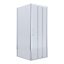 BELLA VISTA LAYLA SEMI FRAMED TRIPLE DOOR 2 SLIDING AND 1 FIXED FRONT AND RETURN PANEL