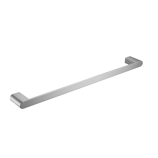 Bella Vista Beki / Supra Brushed Nickel Single Towel Rail - 800mm