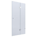 BELLA VISTA VALENTINA FRAMELESS PIVOT FRONT ONLY SHOWER SCREEN CHROME