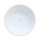 CETO COMO FREESTANDING BATHTUB MATTE WHITE OVERFLOW 1280MM