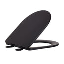 POSEIDON AVIS RIMLESS BACK TO WALL TOILET SUITE MATTE BLACK