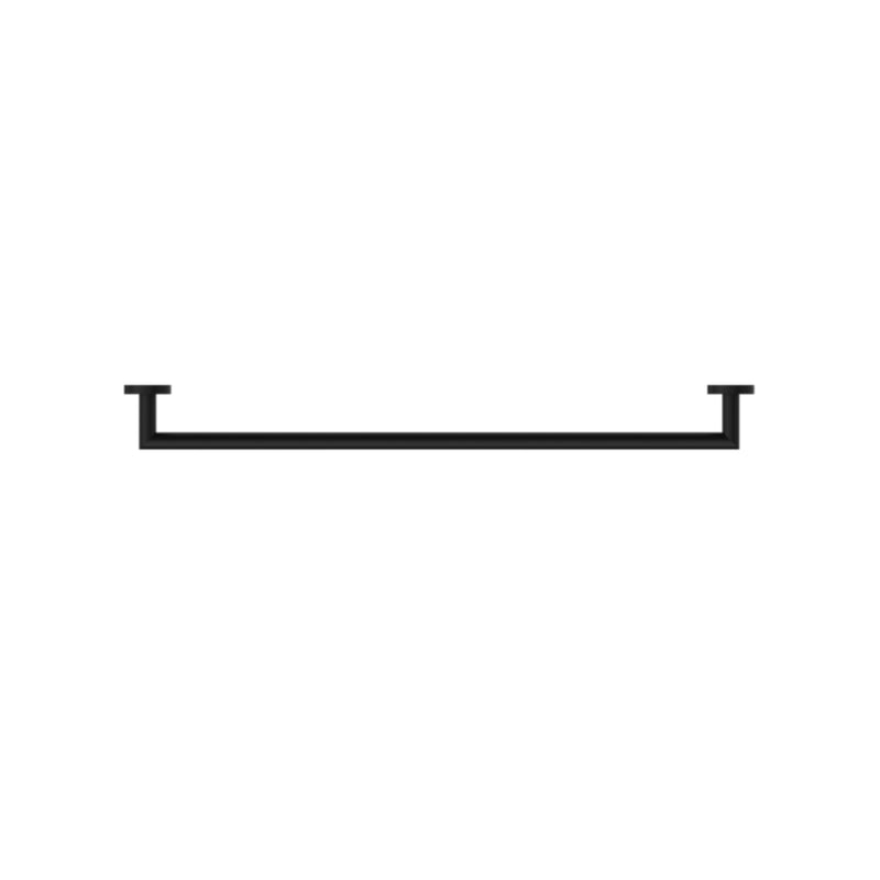 NERO DOLCE SINGLE TOWEL RAIL MATTE BLACK 700MM