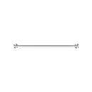 NERO DOLCE DOUBLE TOWEL RAIL BRUSHED NICKEL 700MM
