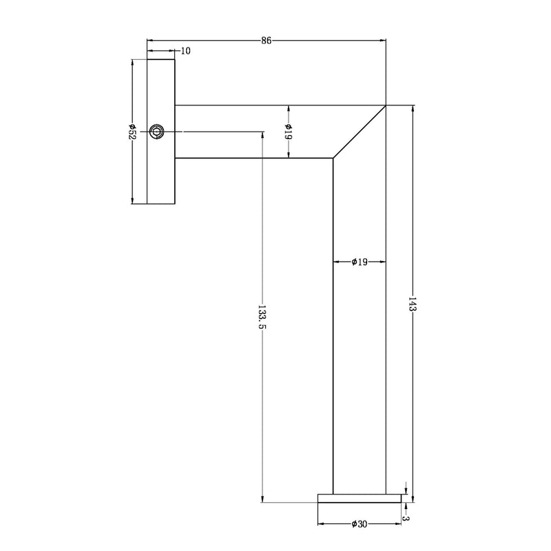 NERO DOLCE TOILET ROLL HOLDER BRUSHED NICKEL