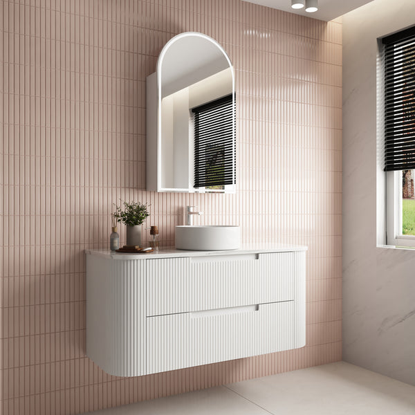 Aulic Curva Wall Hung Vanity 1200mm