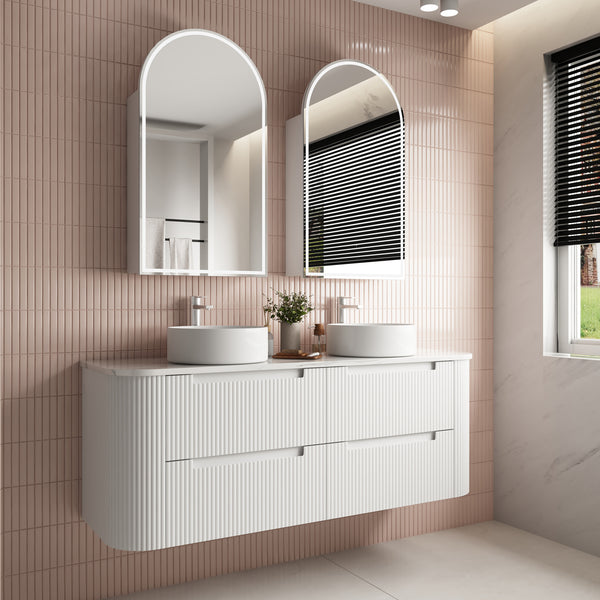 Aulic Curva Wall Hung Vanity 1500mm
