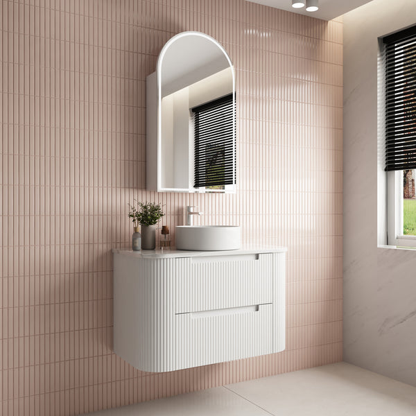 Aulic Curva Wall Hung Vanity 900mm